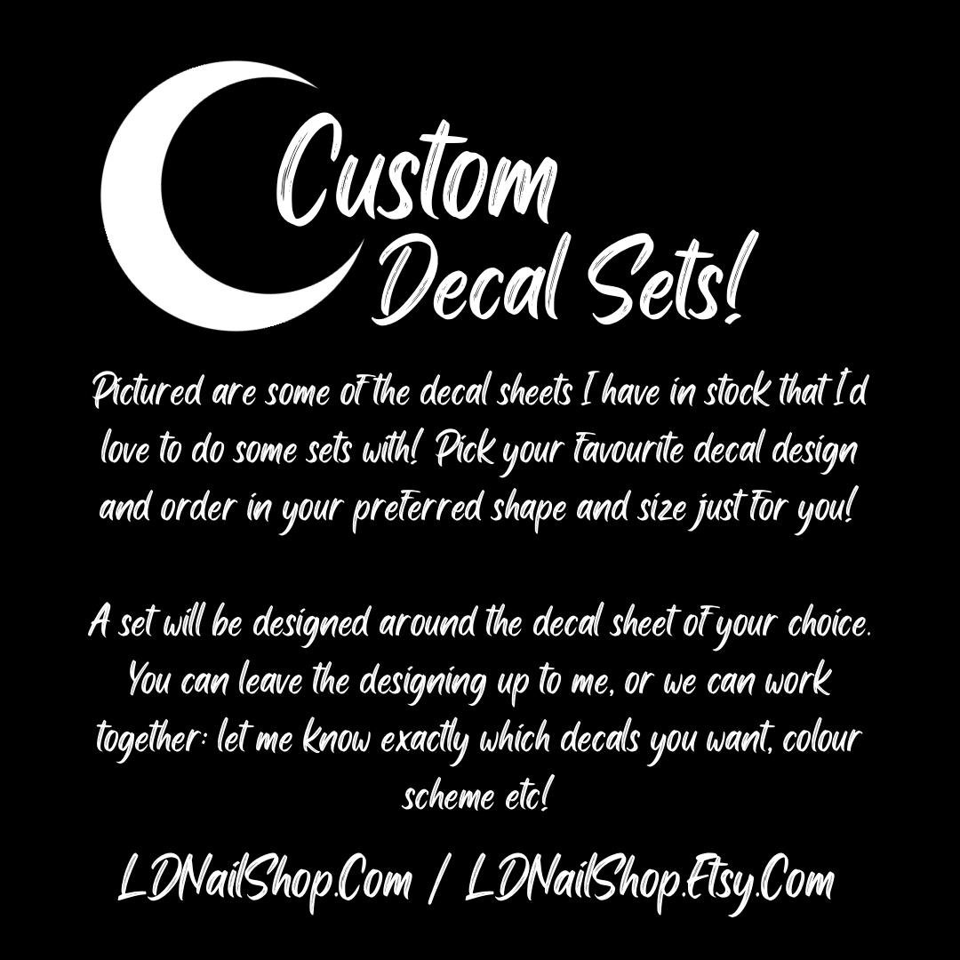 ✨ CUSTOM DECAL SET ✨