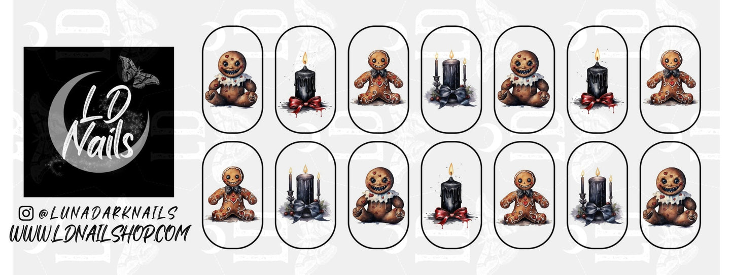 Gingerdead Decals