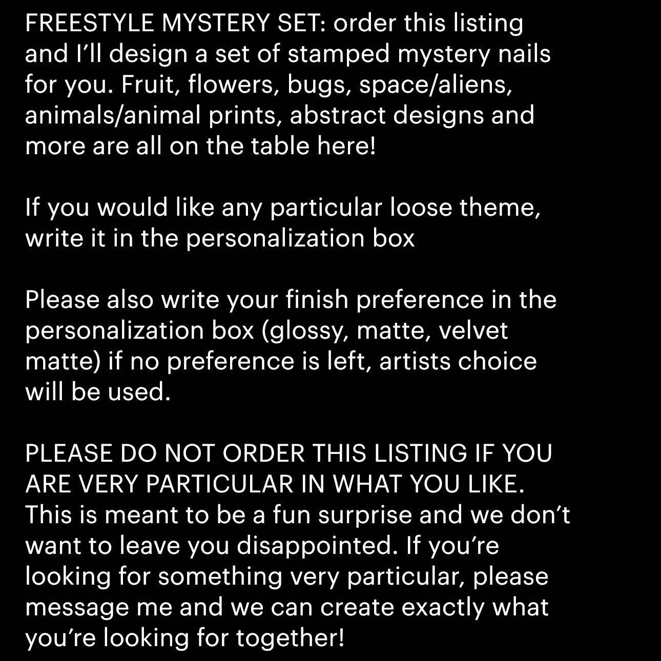 FREESTYLE MYSTERY SET