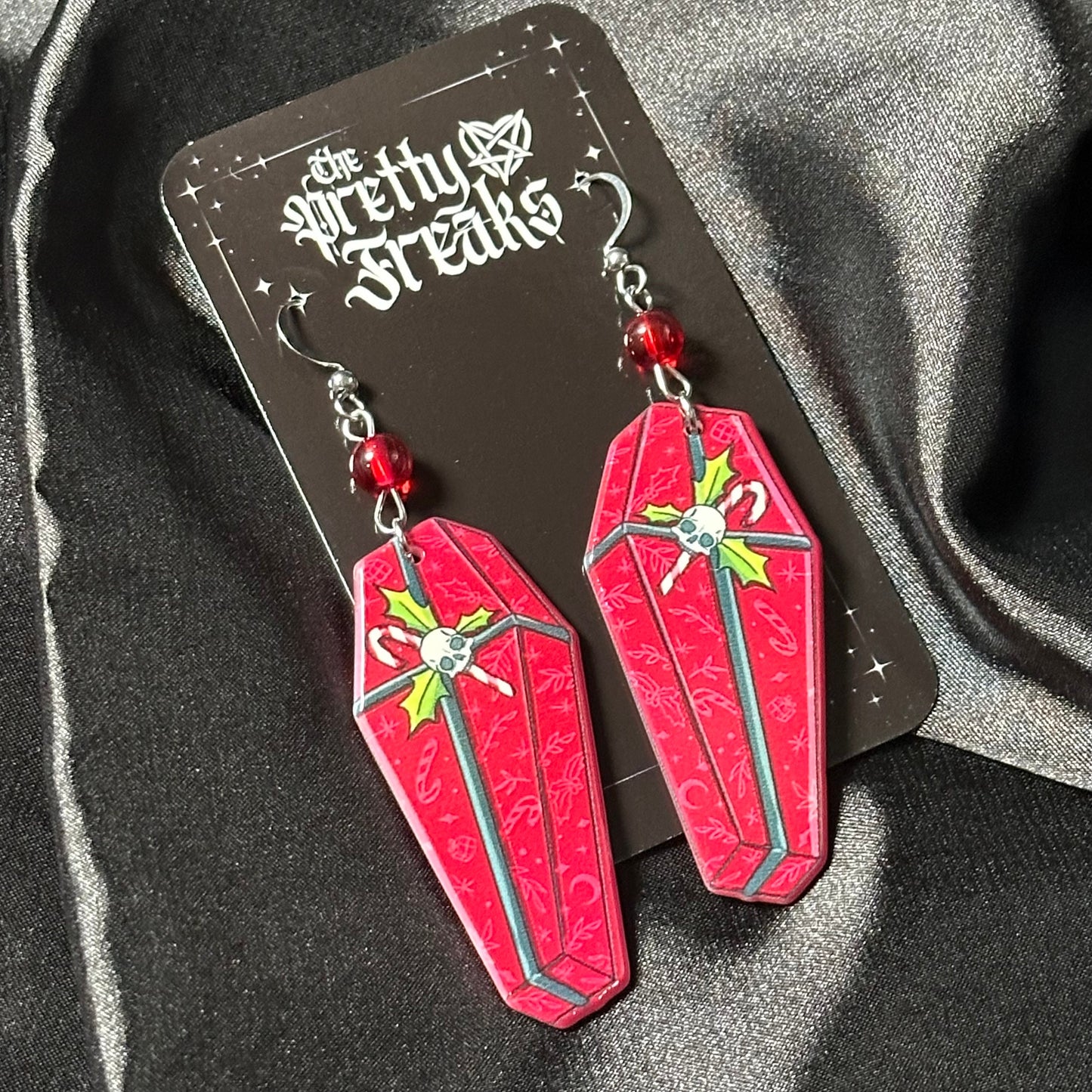 Coffin Gift Earrings