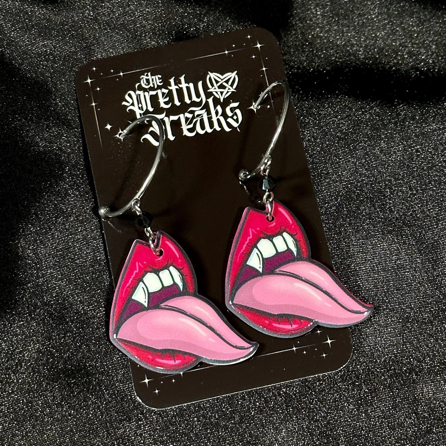 Vampire Kisses Earrings