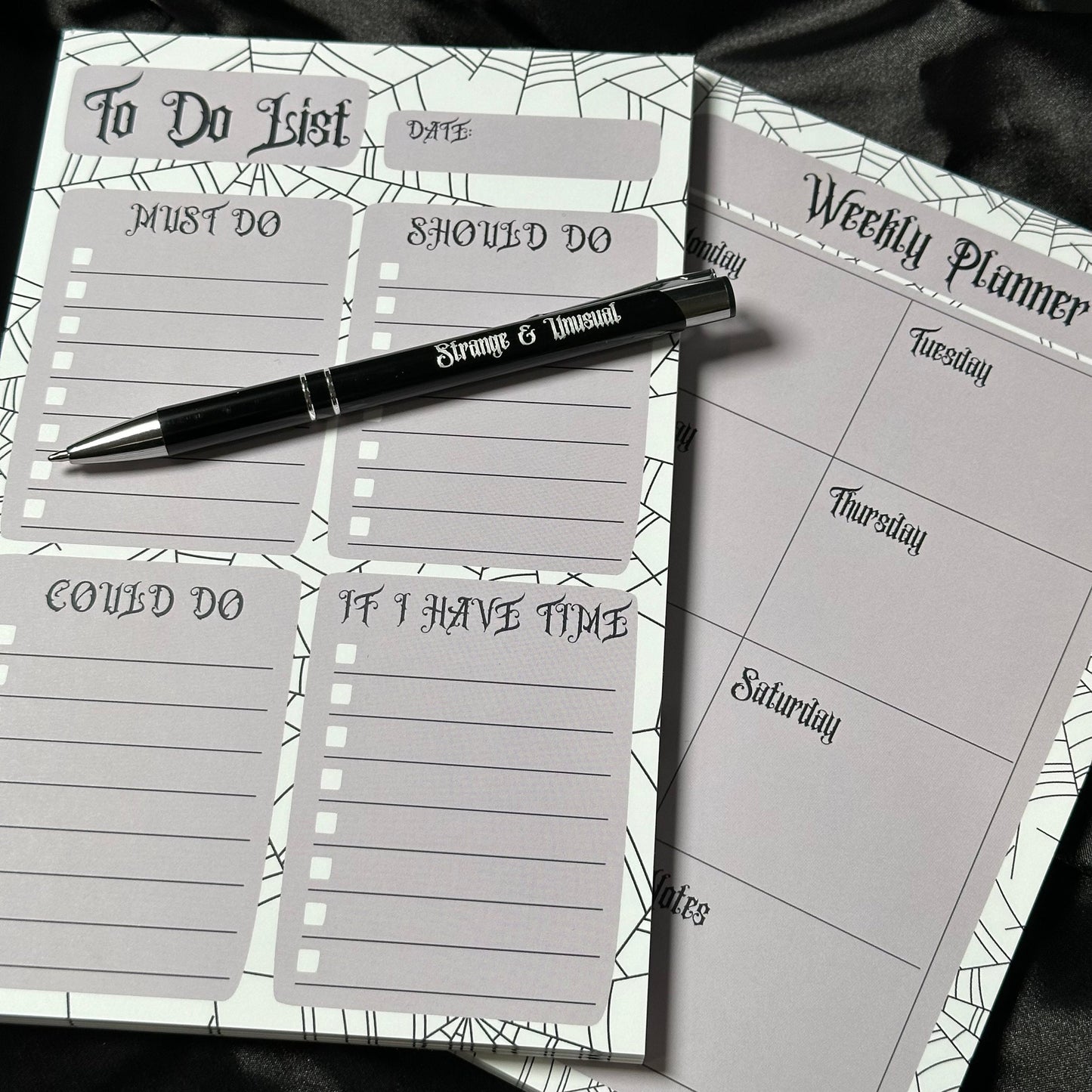 Goth Planner Bundle
