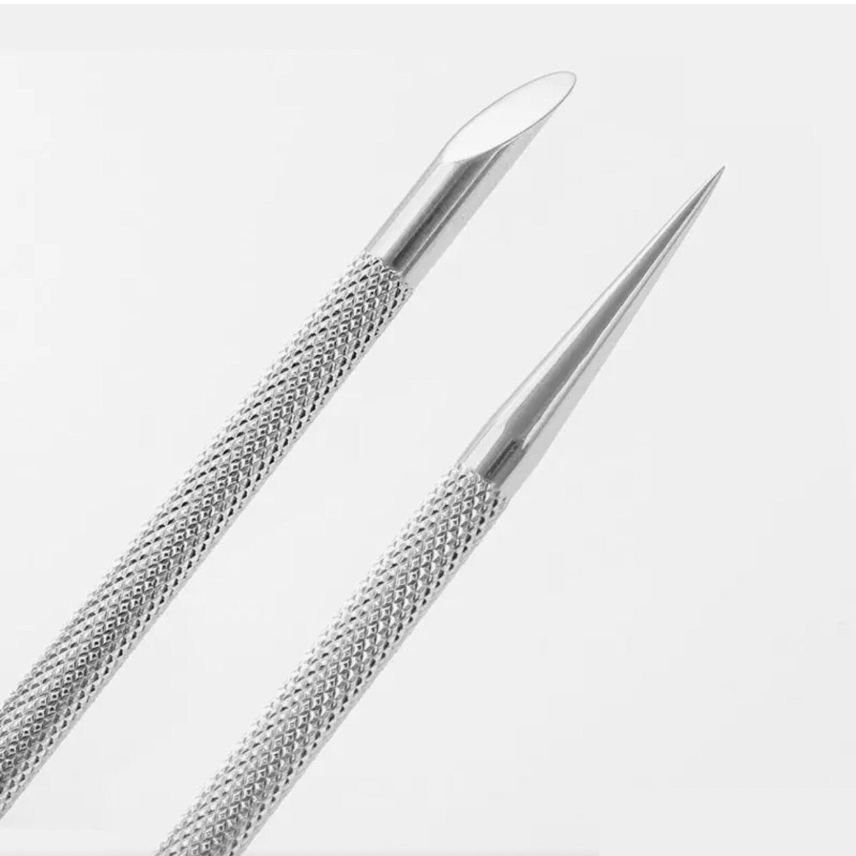 Stainless Steel Cuticle Pusher, Double Ended
