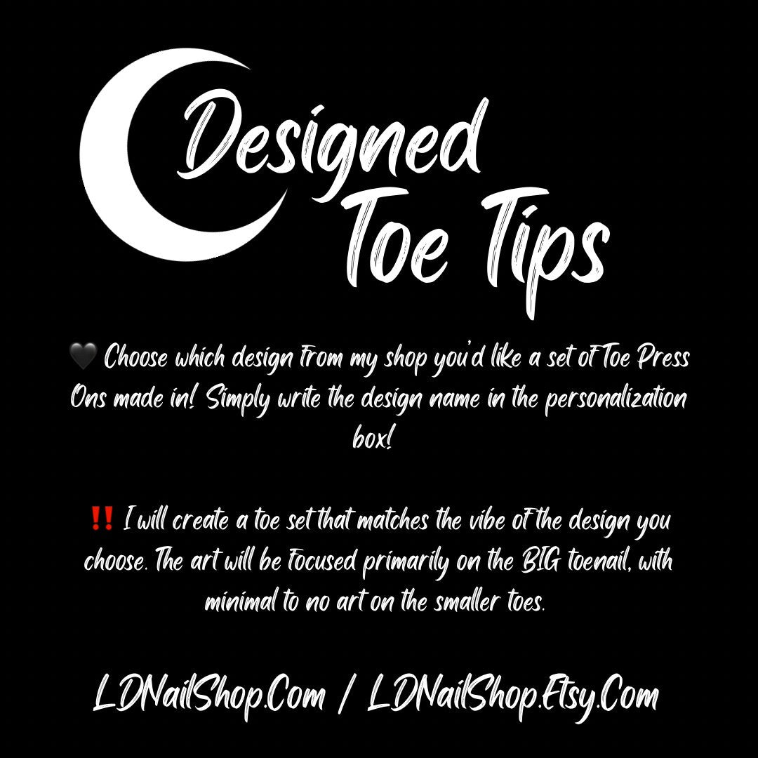 Designed Toe Tips
