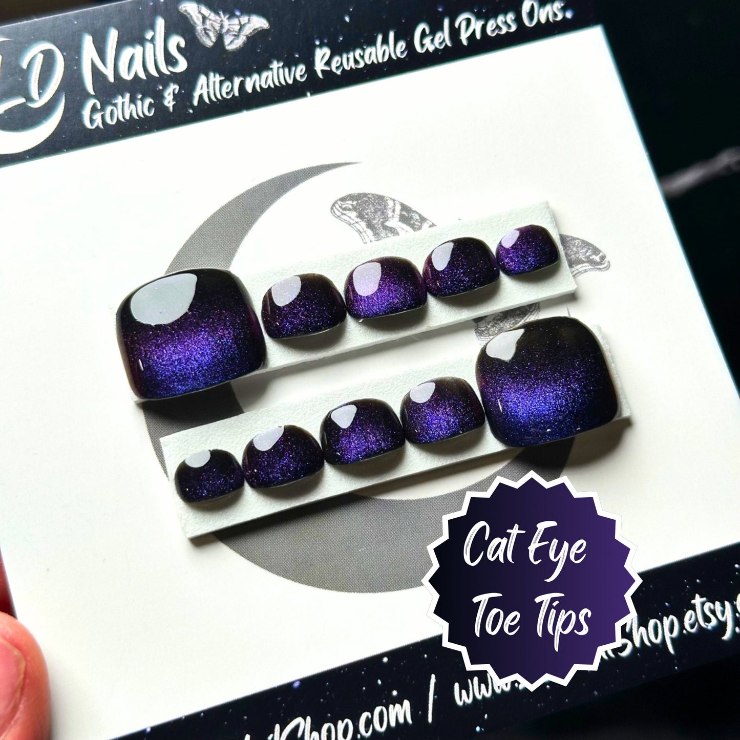 Cat Eye Toe Tips