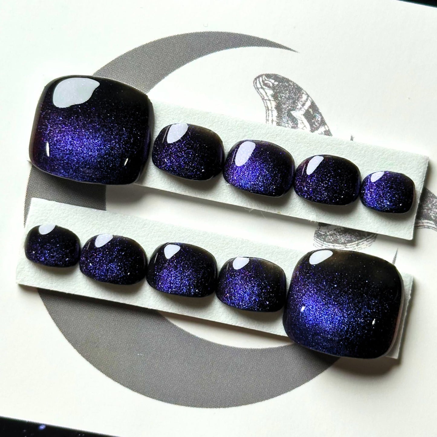Cat Eye Toe Tips