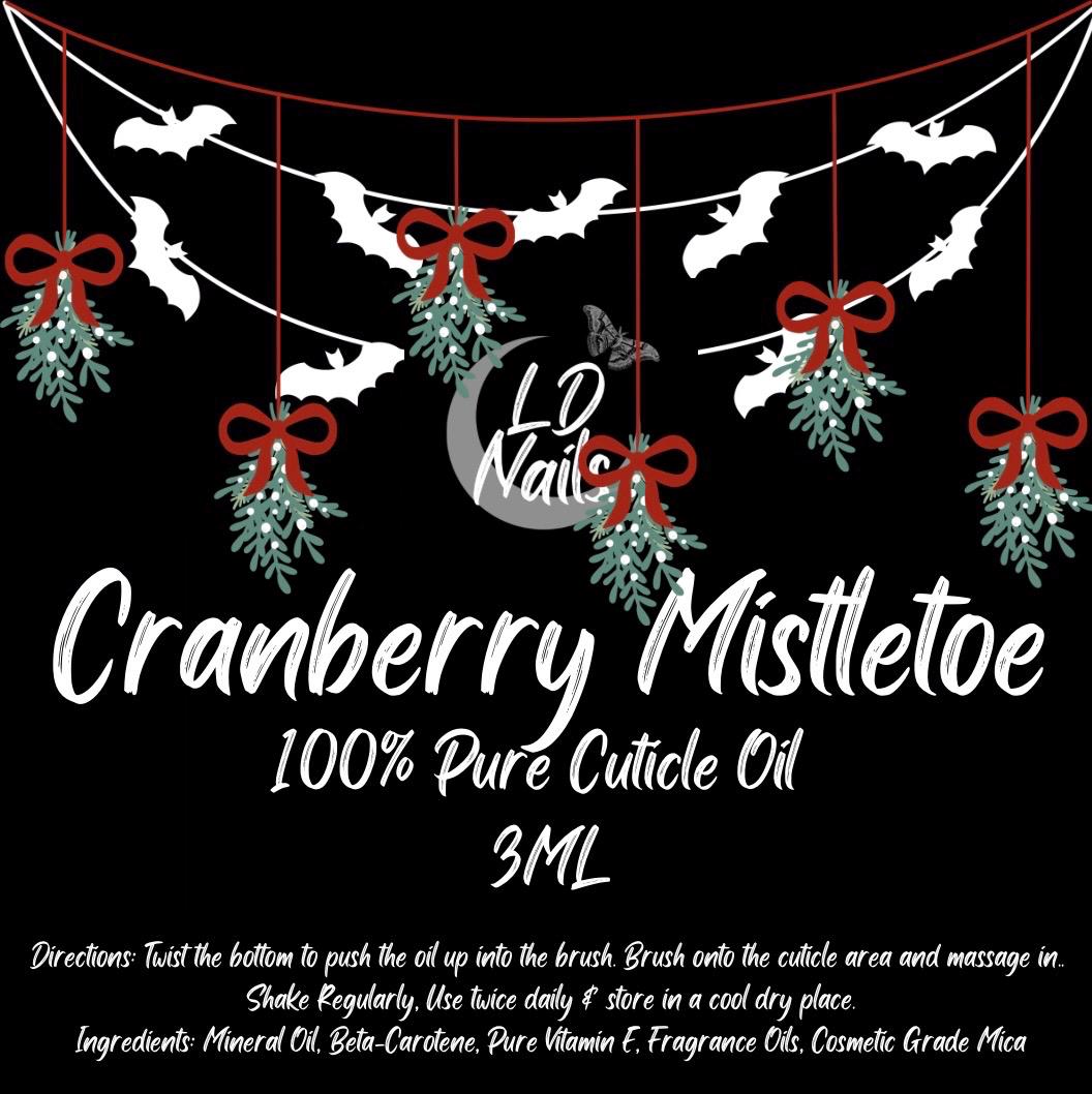 NEW! 3ML Cranberry Mistletoe Cuticle Oil