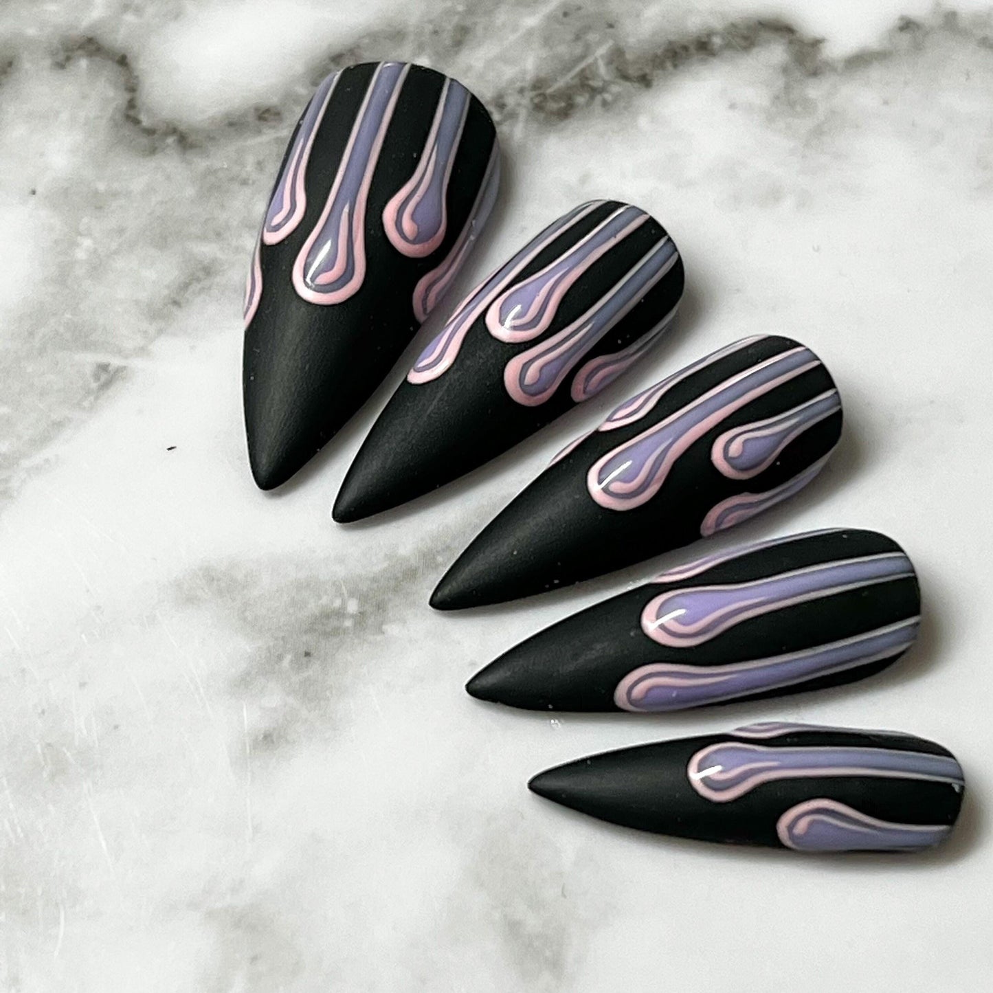 Purple Glow Drips