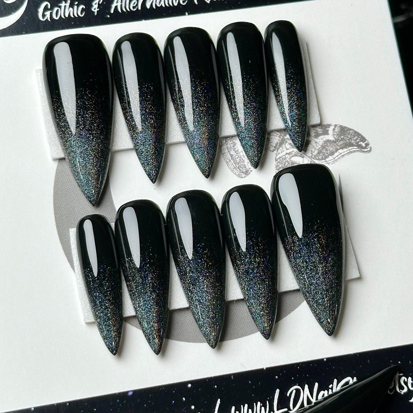 Holo Black Ombré