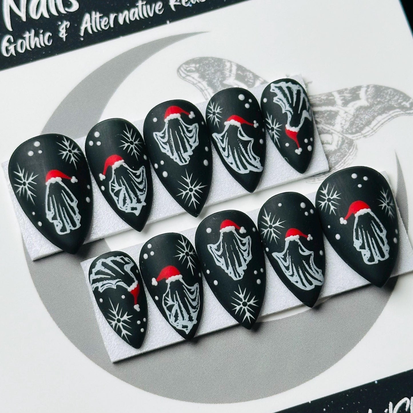 Black Christmas Ghosts