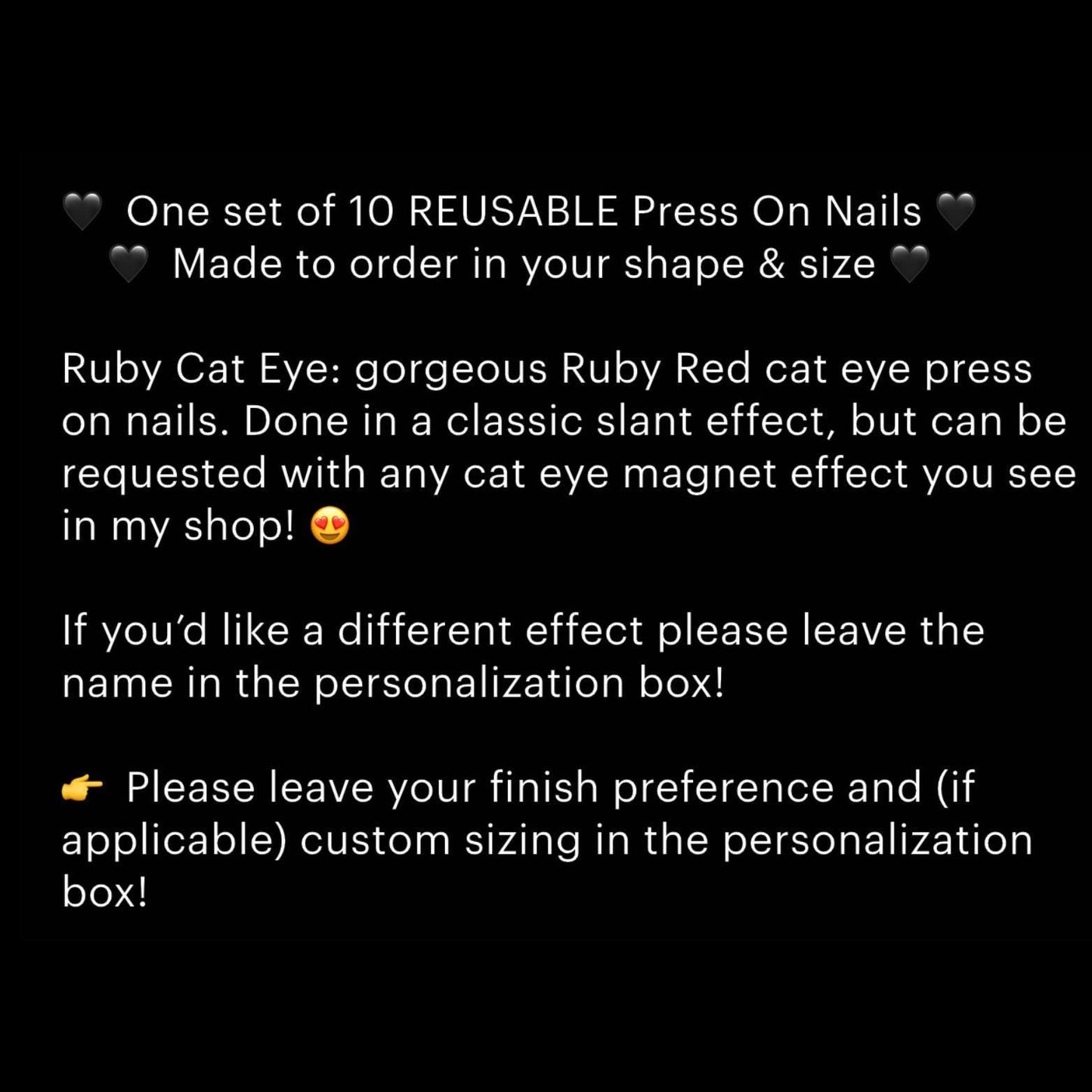 Ruby Cat Eye