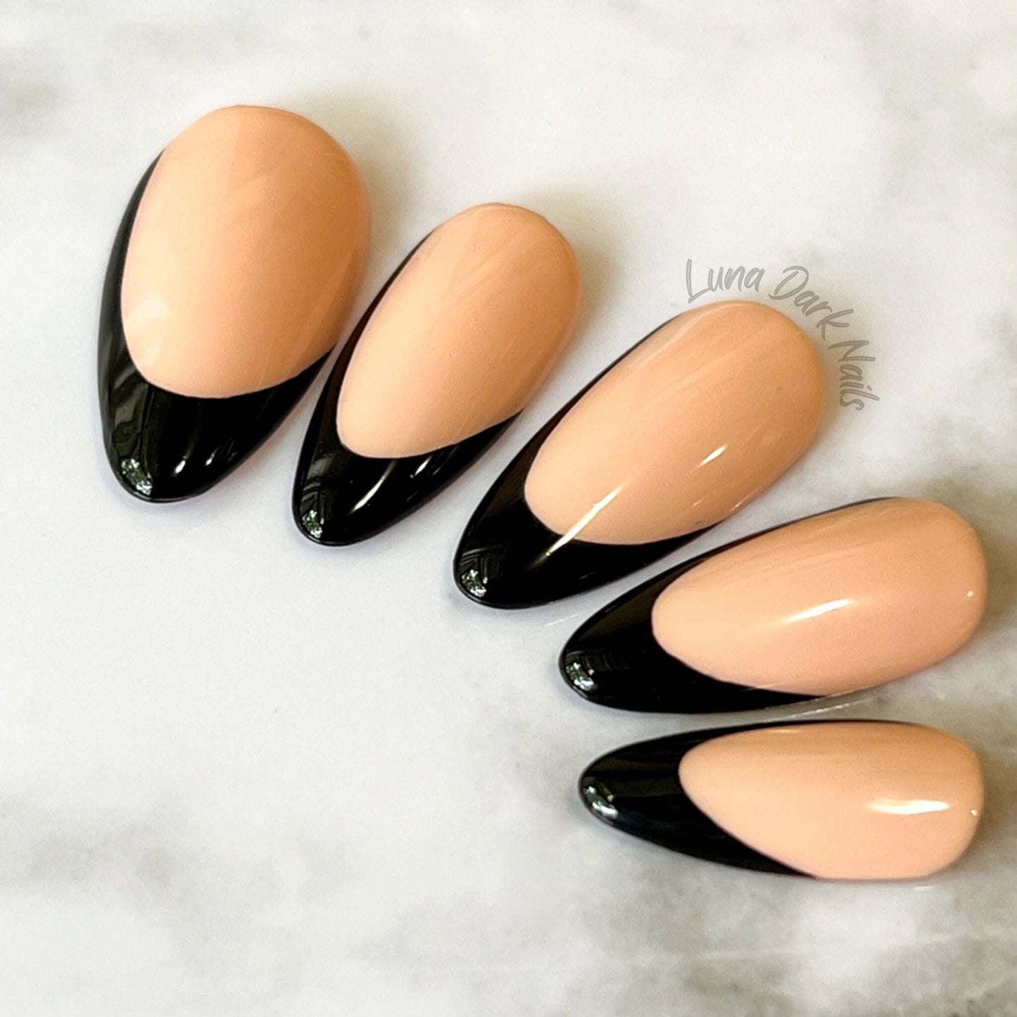 Black and Nude Abstract French