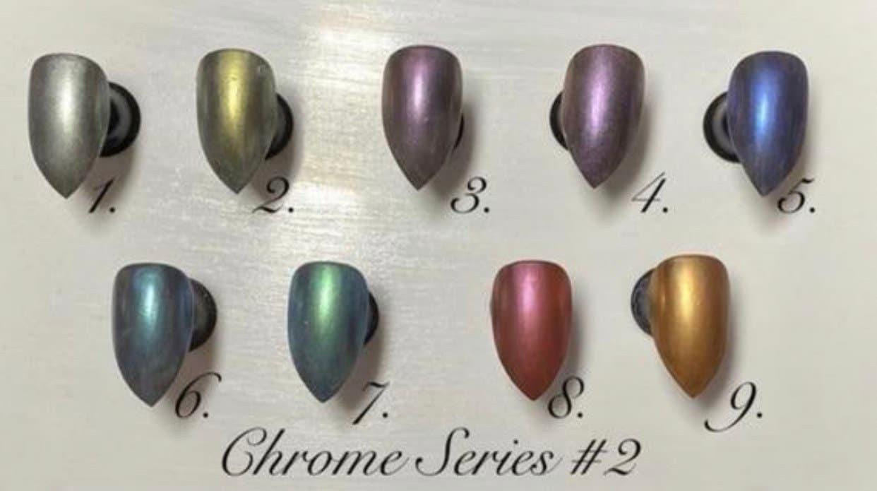 3D Mermaid Scale Nails