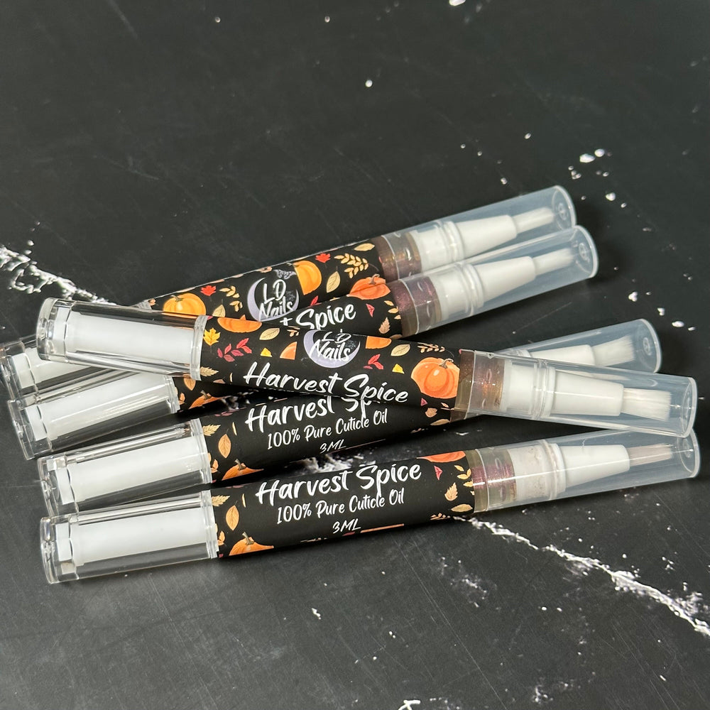 
                      
                        NEW! 3ml Harvest Spice Cuticle Oil
                      
                    