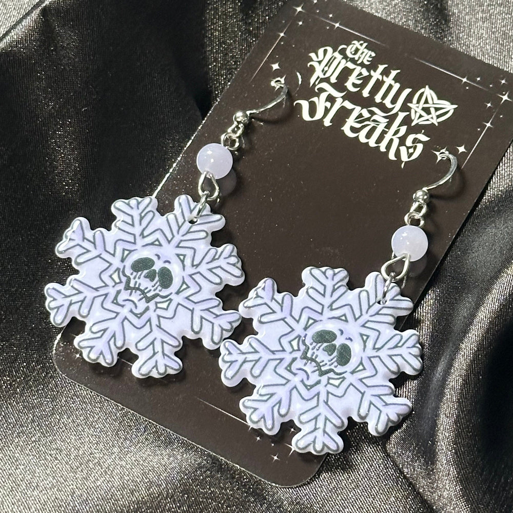 
                      
                        Skull Snowflake Earrings
                      
                    