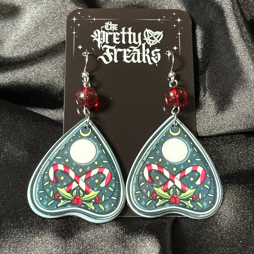 
                      
                        Candy Cane Planchette Earrings
                      
                    