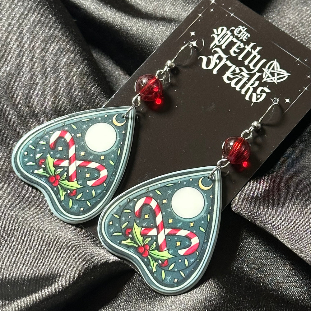 
                      
                        Candy Cane Planchette Earrings
                      
                    