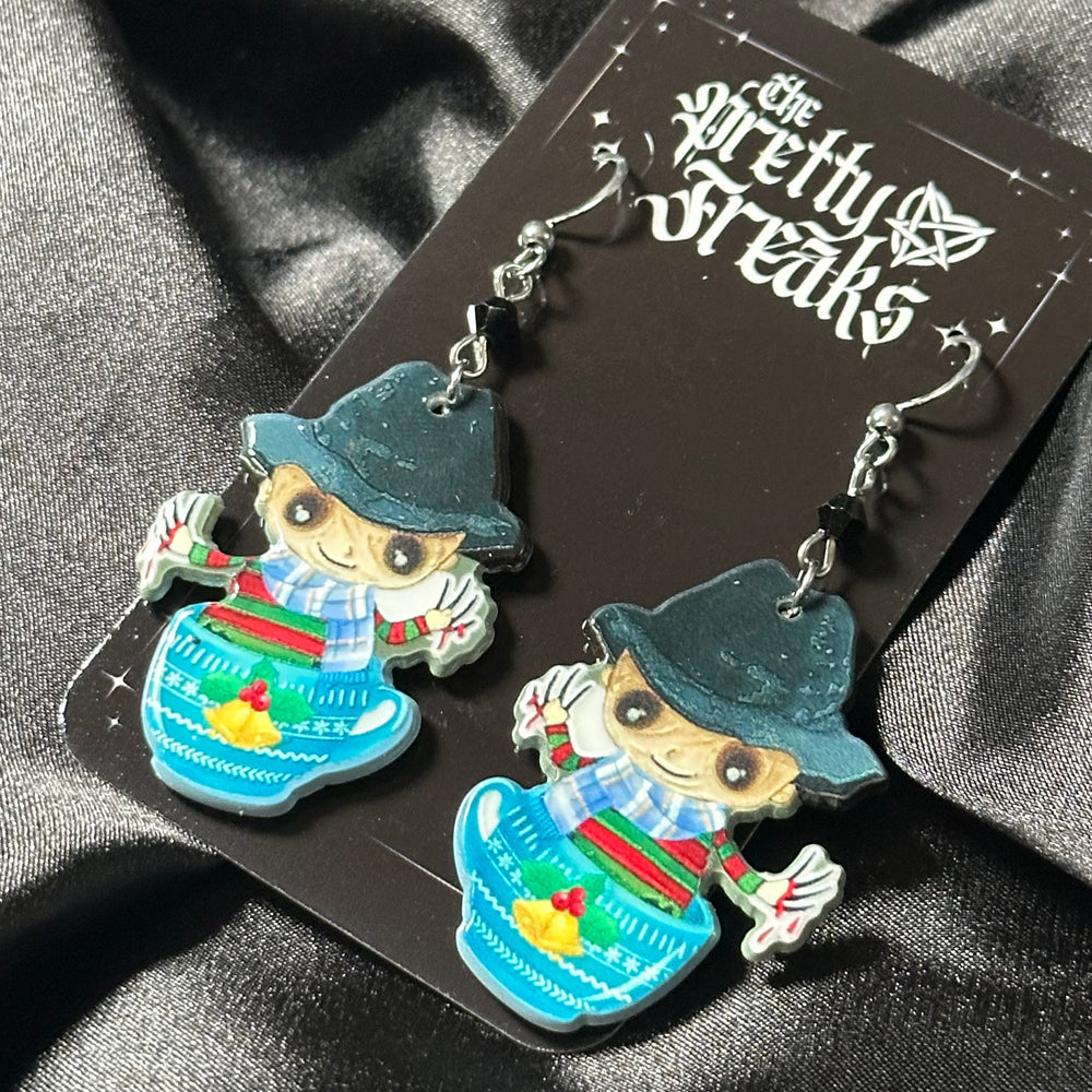 
                      
                        Freddy Horror Christmas Earrings
                      
                    