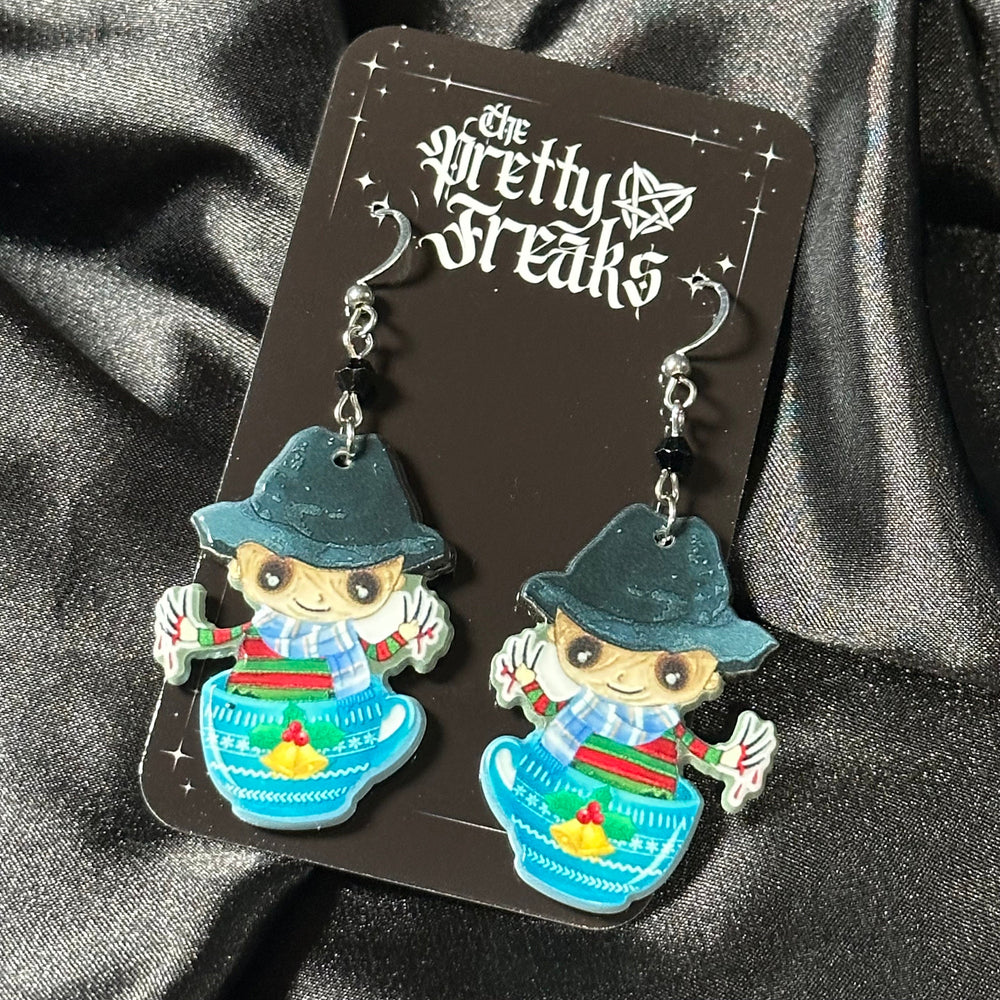 
                      
                        Freddy Horror Christmas Earrings
                      
                    