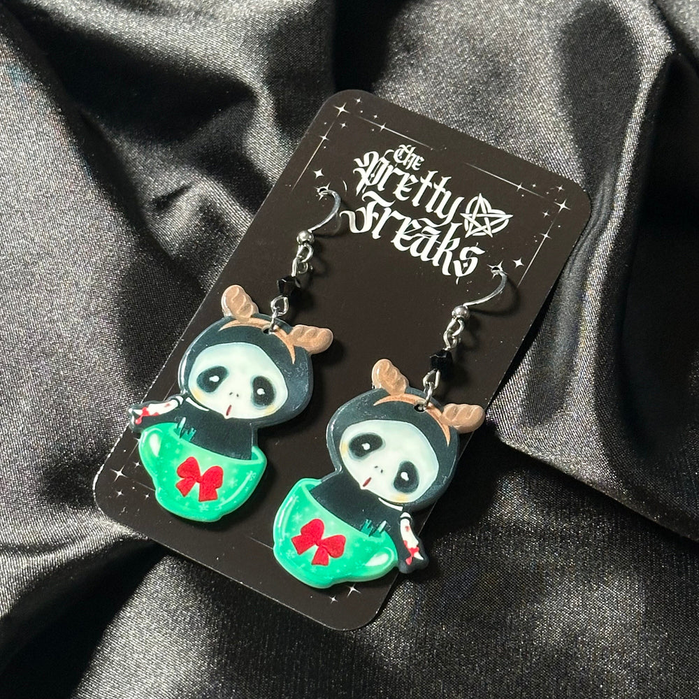 
                      
                        Ghostface Horror Christmas Earrings
                      
                    