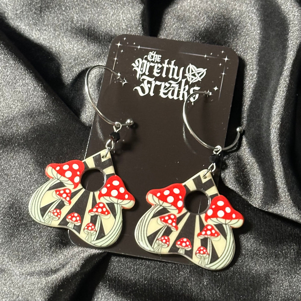 
                      
                        Mushroom Planchette Earrings
                      
                    