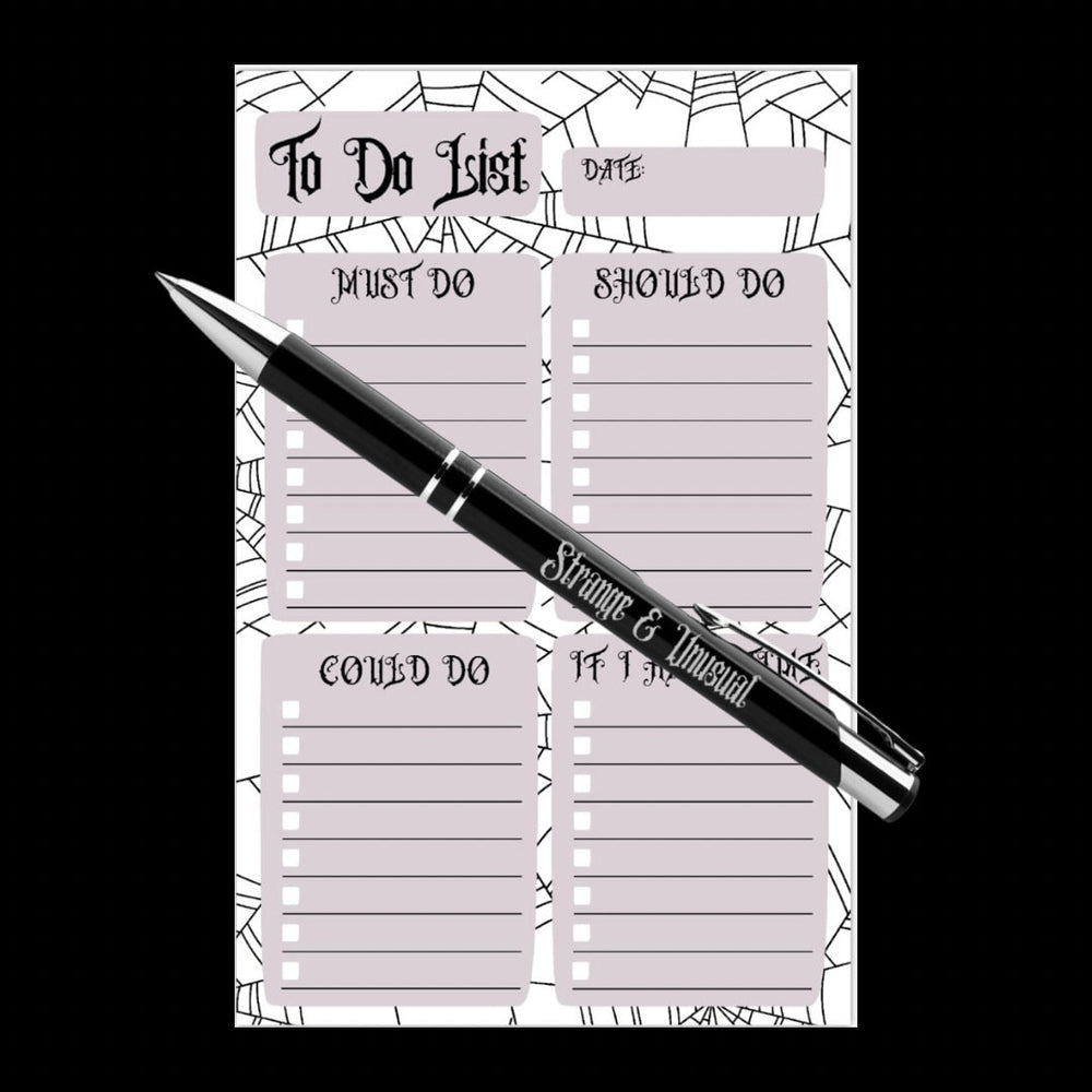 Goth To-Do List Planner