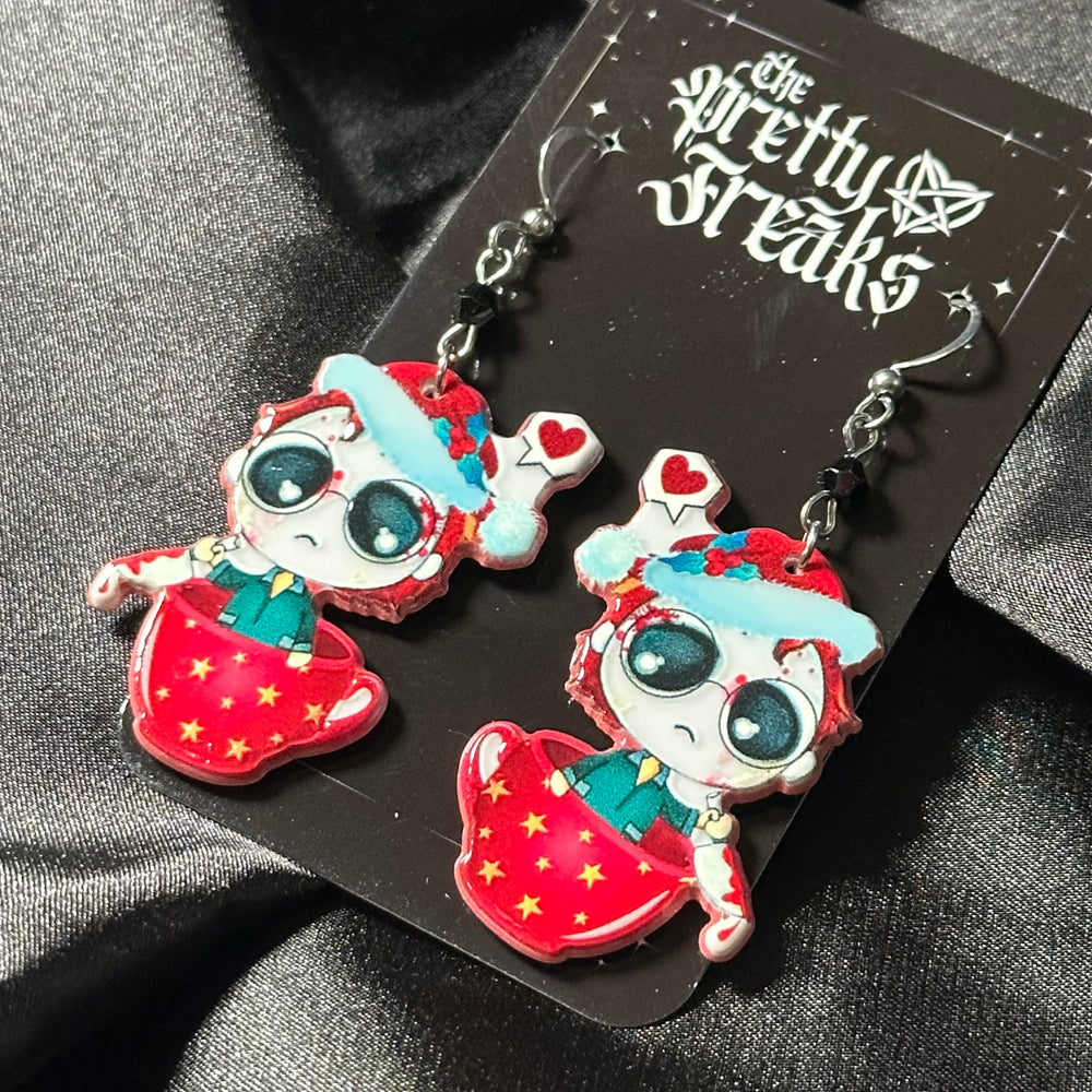 
                      
                        Micheal Horror Christmas Earrings
                      
                    