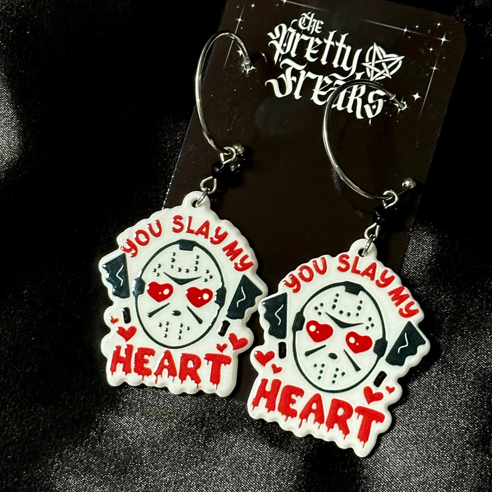 
                      
                        Jason Horror Valentine’s Day Earrings
                      
                    