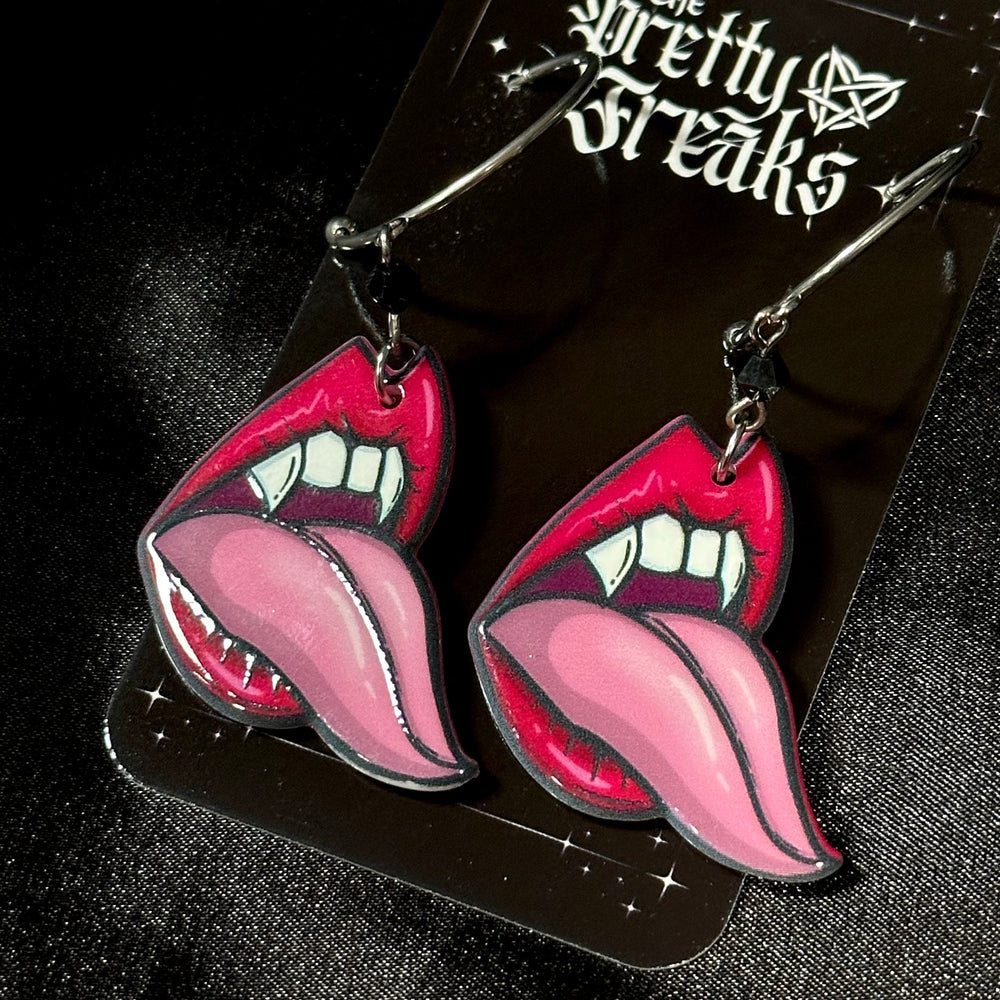 
                      
                        Vampire Kisses Earrings
                      
                    