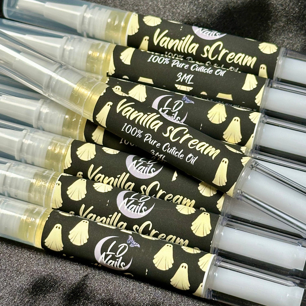 
                      
                        NEW! 3ml Vanilla sCream Cuticle Oil
                      
                    