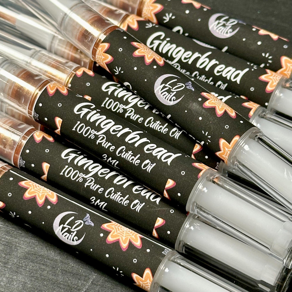 3ML Gingerbread Cuticle Oil Pen, Hand and Nail Care, Witchy Oils, Essential Oils, Witchy Gifts, Witchy Nails, Goth Nails, Gothic Gifts