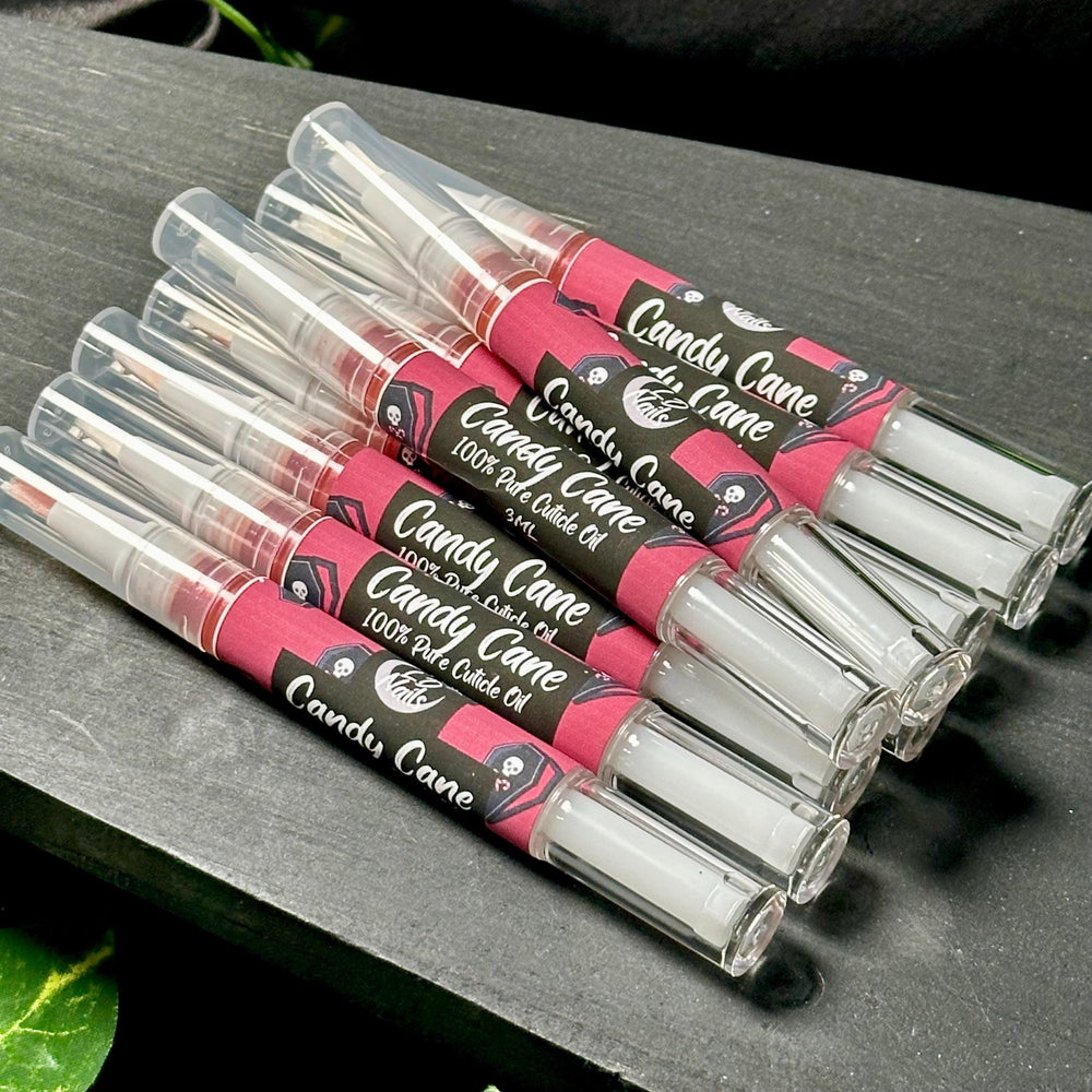 
                      
                        3ML Candy Cane Cuticle Oil Pen, Hand and Nail Care, Witchy Oils, Essential Oils, Witchy Gifts, Witchy Nails, Goth Nails, Gothic Gifts
                      
                    