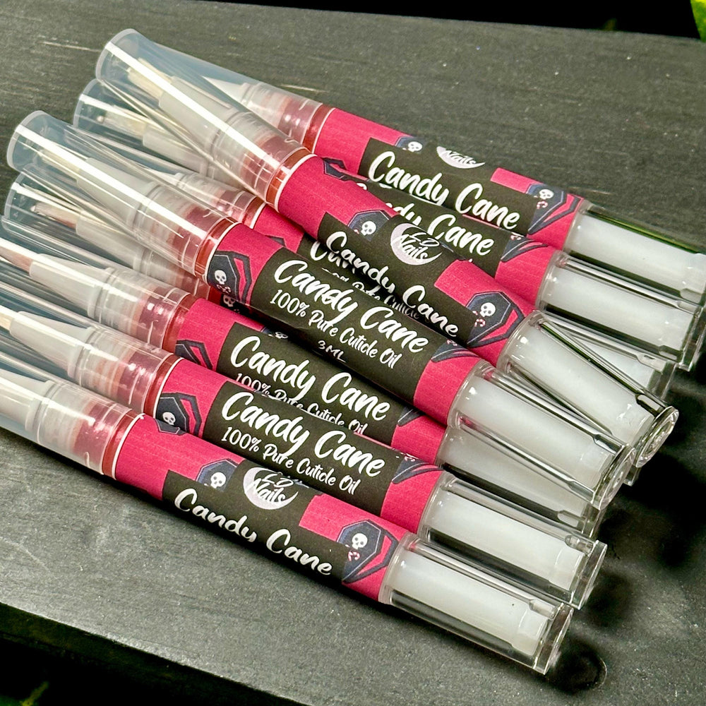 
                      
                        3ML Candy Cane Cuticle Oil Pen, Hand and Nail Care, Witchy Oils, Essential Oils, Witchy Gifts, Witchy Nails, Goth Nails, Gothic Gifts
                      
                    