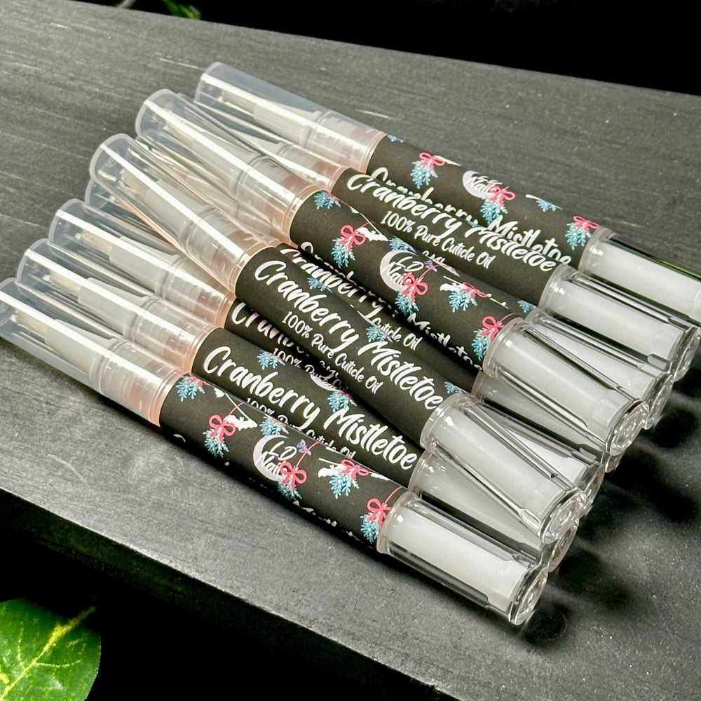 
                      
                        3ML Cranberry Mistletoe Cuticle Oil Pen, Hand and Nail Care, Witchy Oils, Essential Oils, Witchy Gifts, Witchy Nails, Goth Nails, Gothic Gif
                      
                    