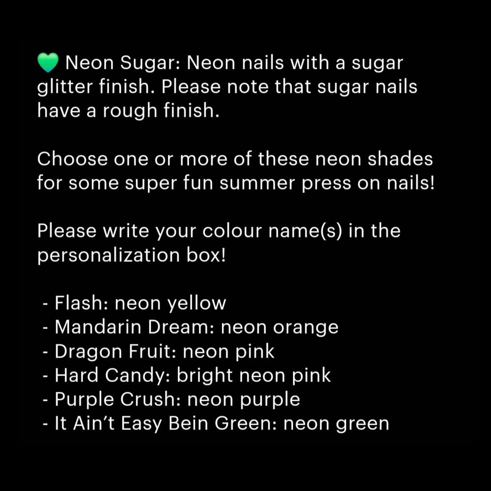 
                      
                        Neon Sugar
                      
                    