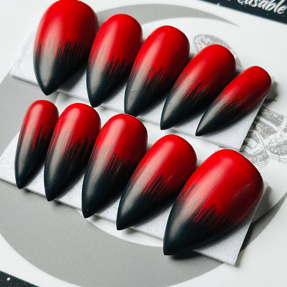 Red & Black Claws