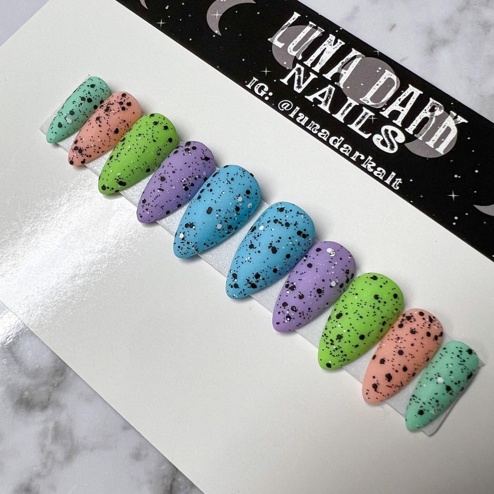 READY TO SHIP, Speckled Eggies