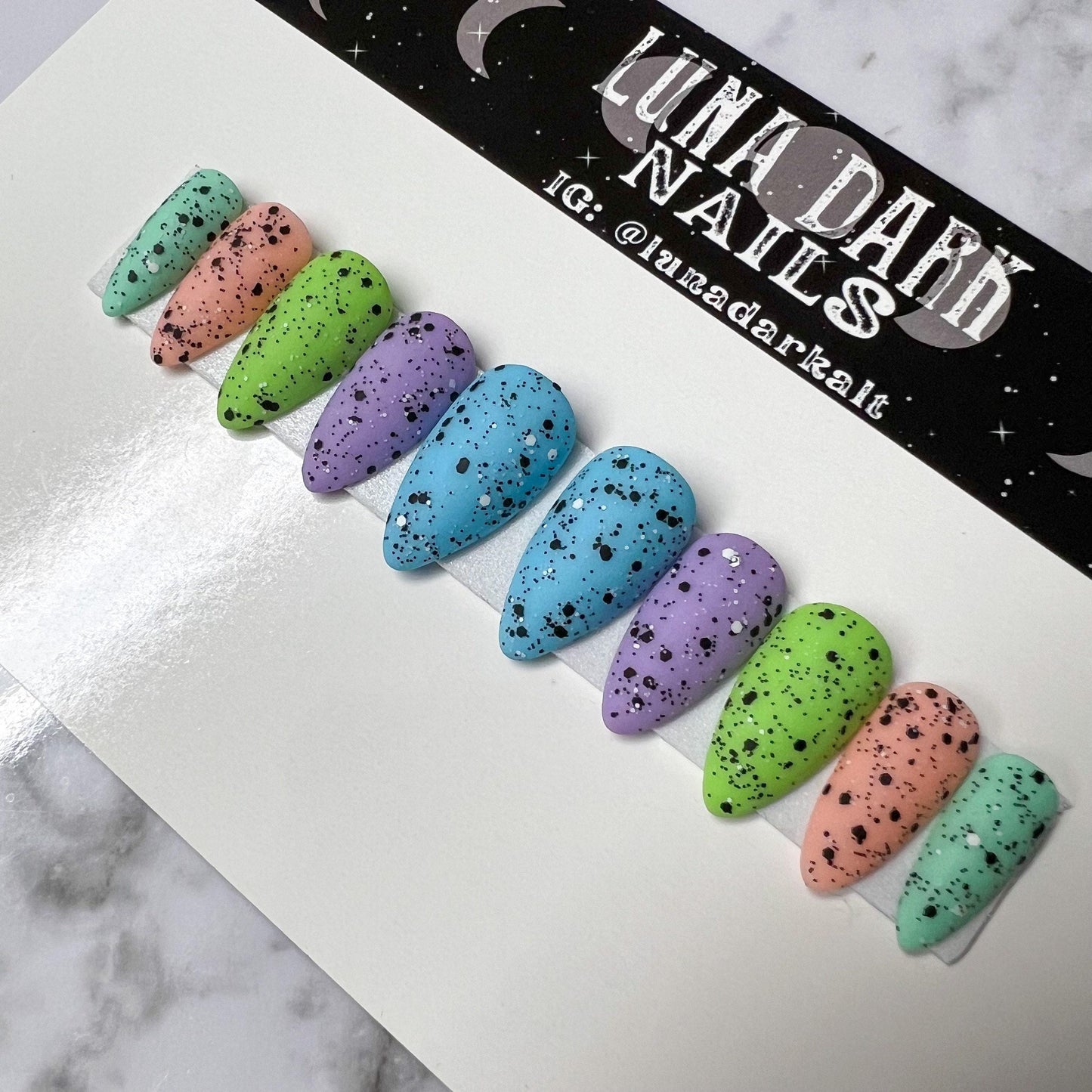 READY TO SHIP, Speckled Eggies