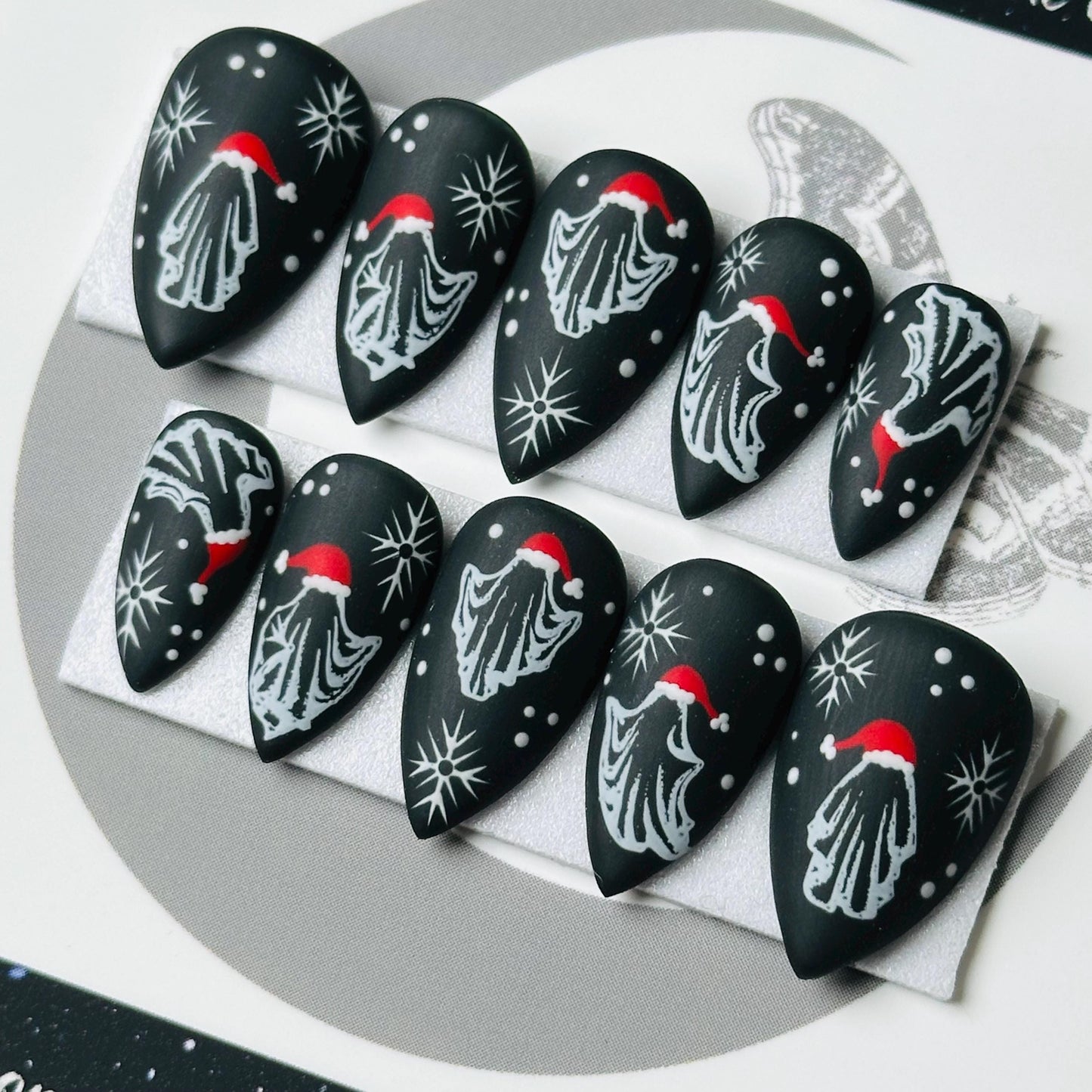 Black Christmas Ghosts