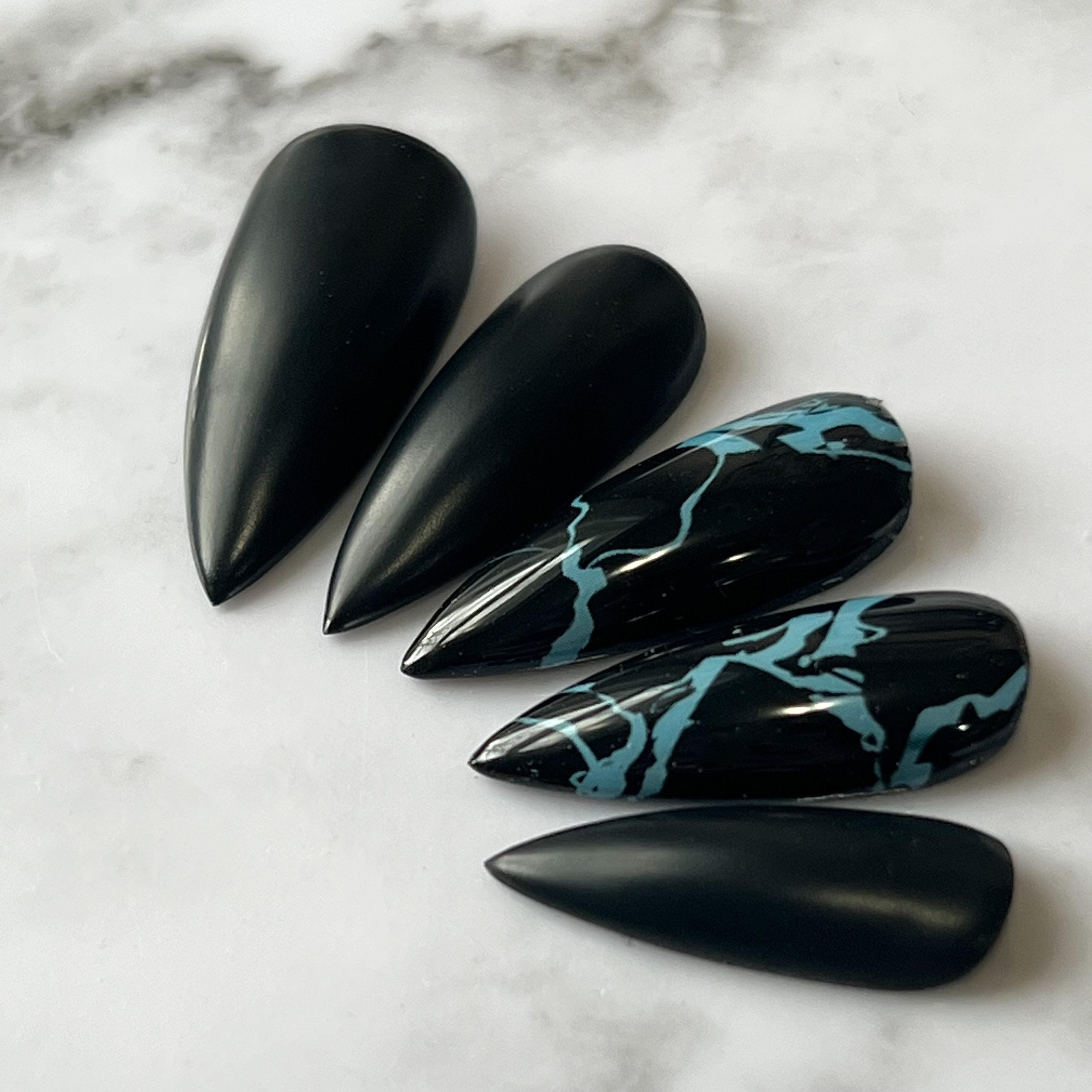 TIDE BLOOM nap, 2021 大理石 Black Marble Midnight Marble – LD Nails
