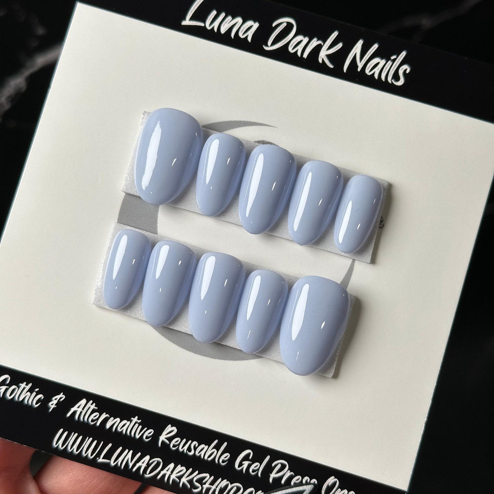 
                      
                        READY TO SHIP, Blue Spring Nails
                      
                    