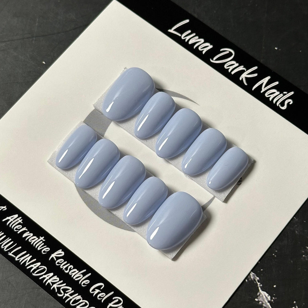 
                      
                        READY TO SHIP, Blue Spring Nails
                      
                    
