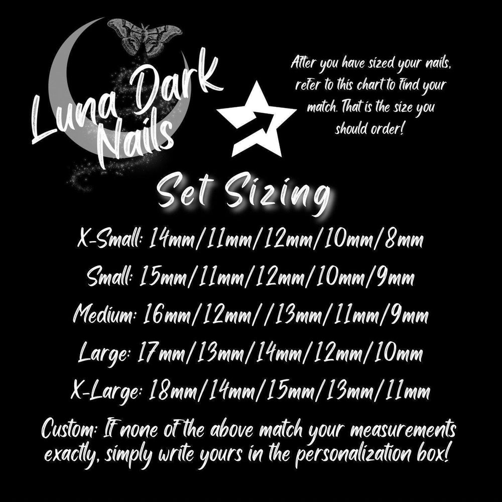 
                      
                        Midnight Chrome, Black Chrome Press On Nails, Basic Chrome Nails, Gothic Nails, Witchy Nails, Basic Nails, Reusable False Nails
                      
                    