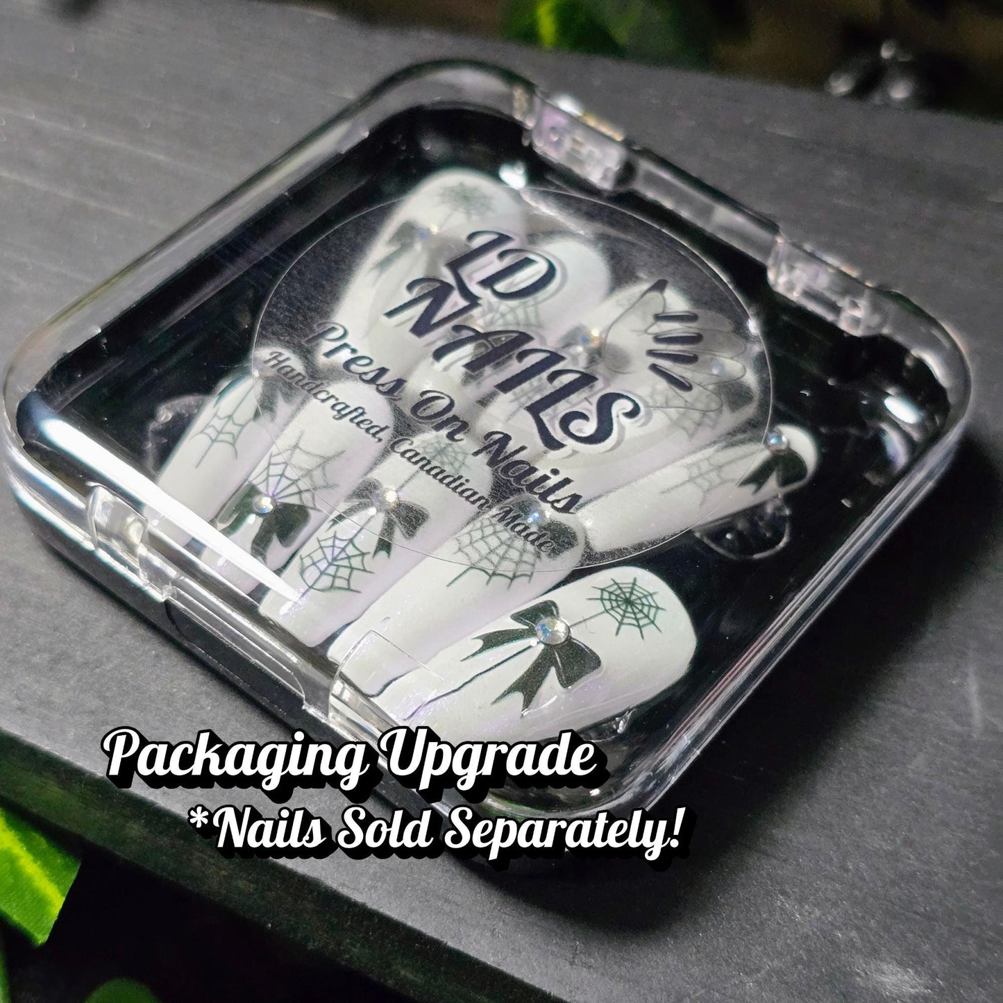 Press On Nails Hard Box: LD Nails Packaging Upgrade